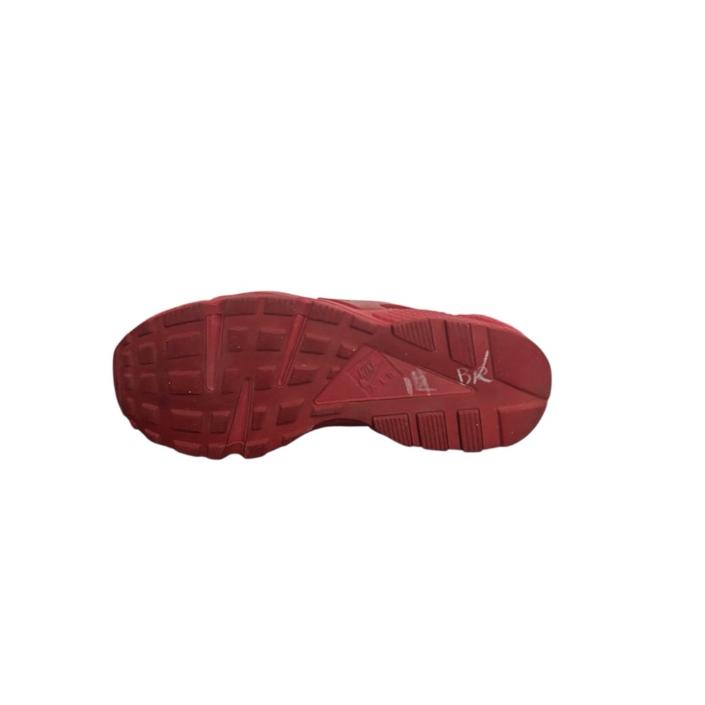 Nike Men’s Air Huarache Run 318429-660 Red Sneakers Size 9.5 - Picture 8 of 12